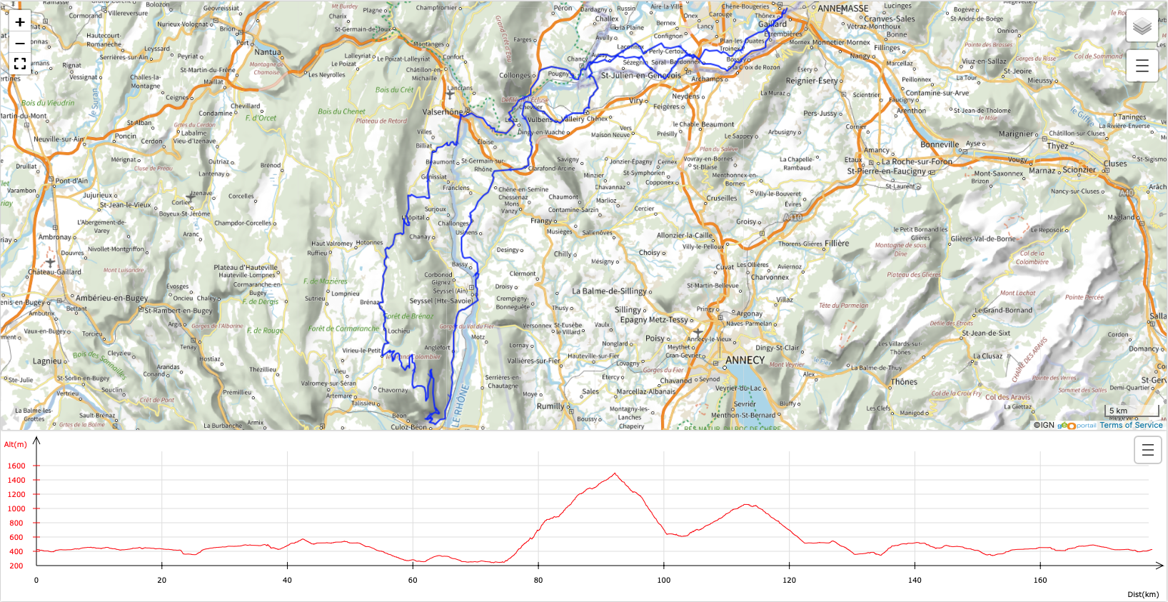 Seyssel et le Grand Colombier