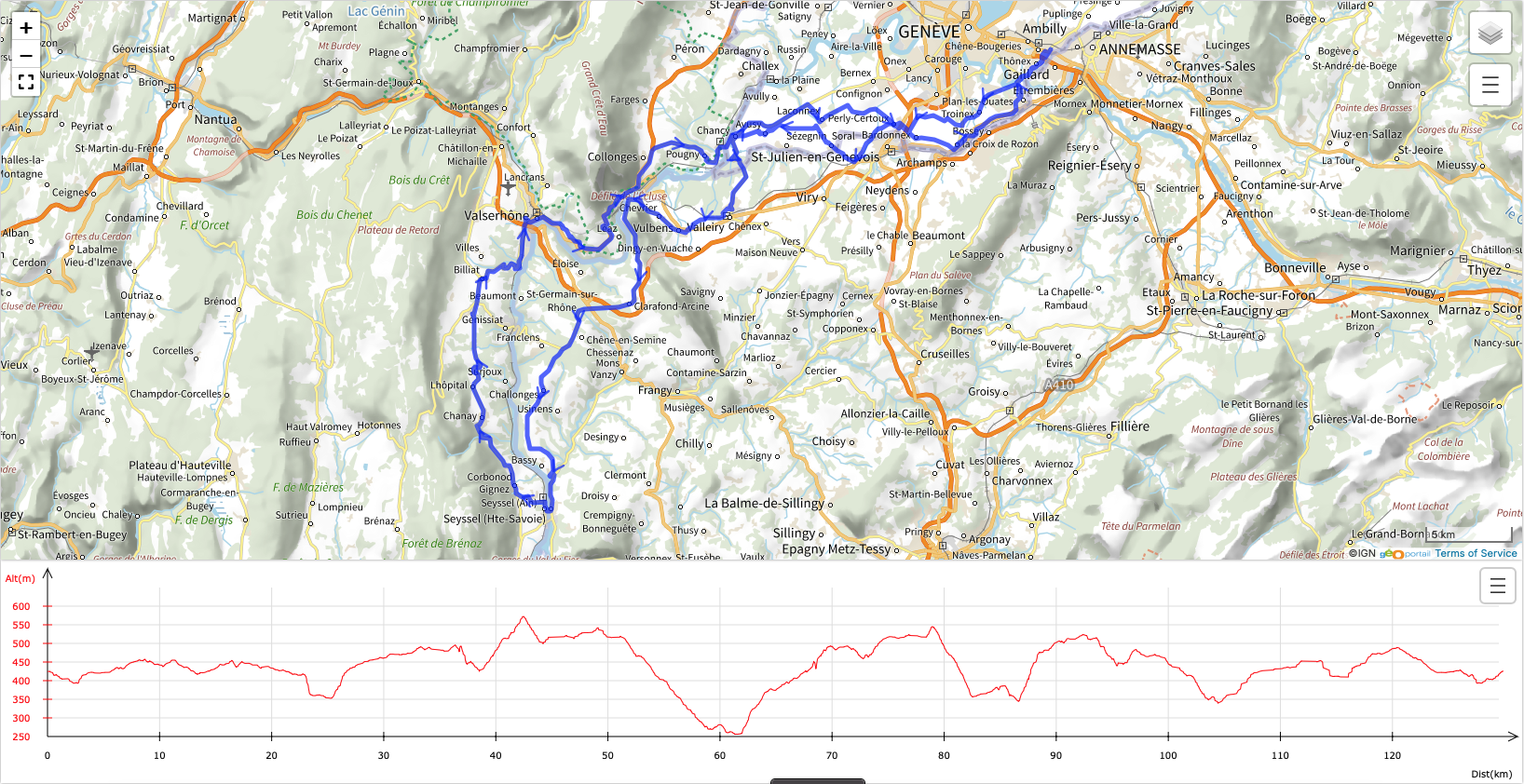 Seyssel sans le Grand Colombier