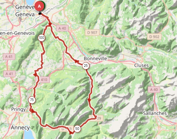 Col de St-Jean de Sixt (nouveau parcours) 