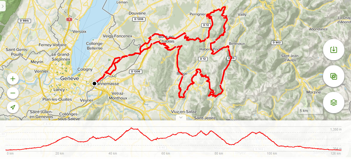 Dans la Vallée Verte :  10 cols à la carte