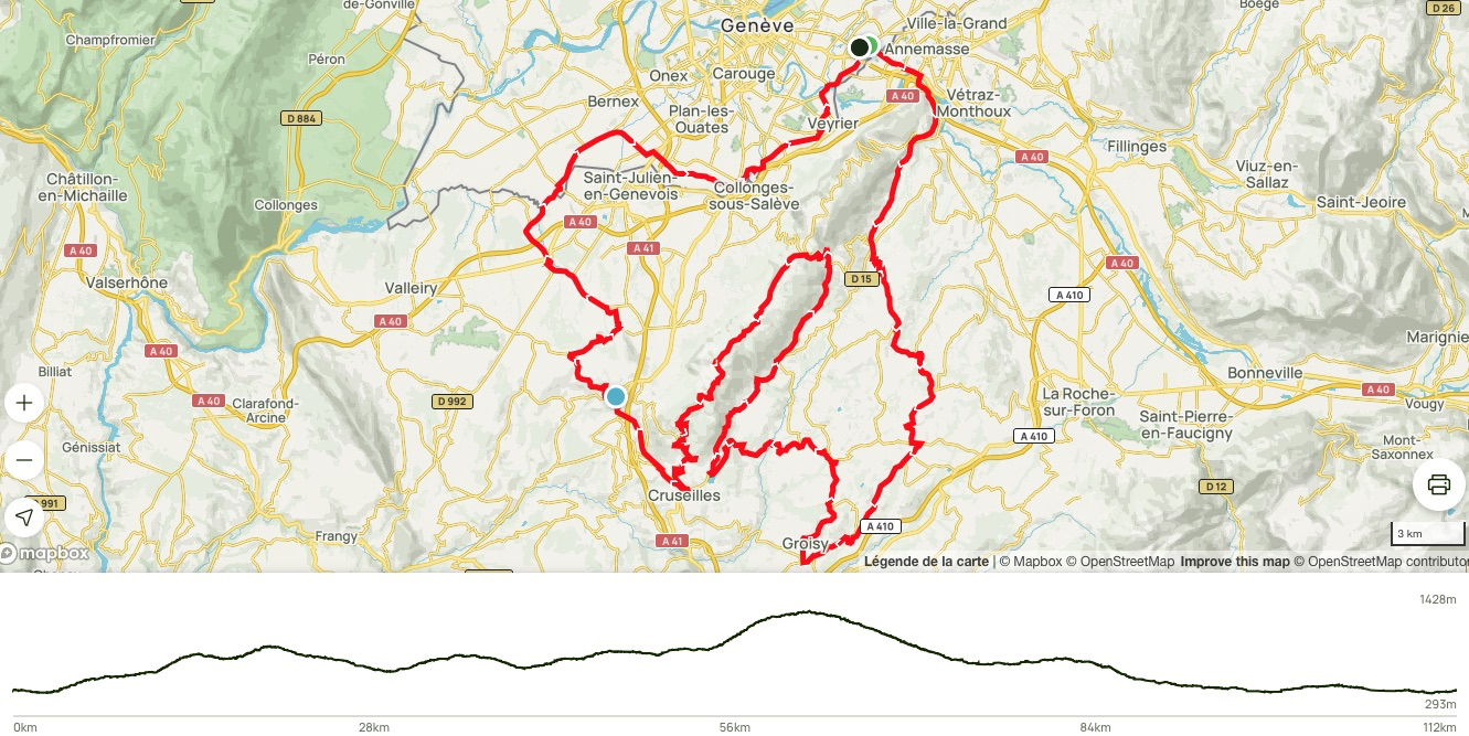 Chapelle-Rambaud et Pitons (nouveau parcours)