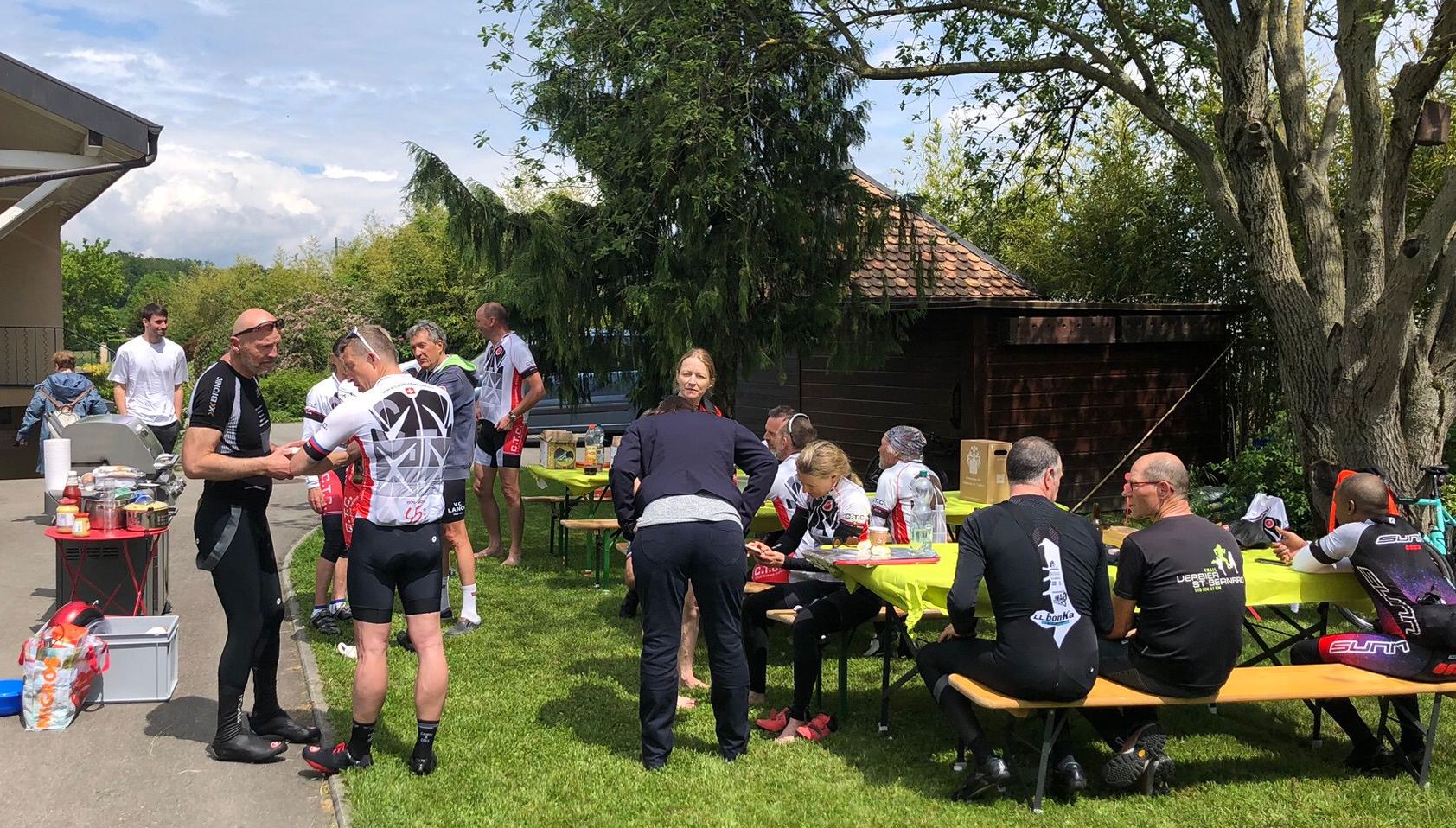 Thorens-Glières, St-Blaise et BBQ chez Luc (nouveau parcours)